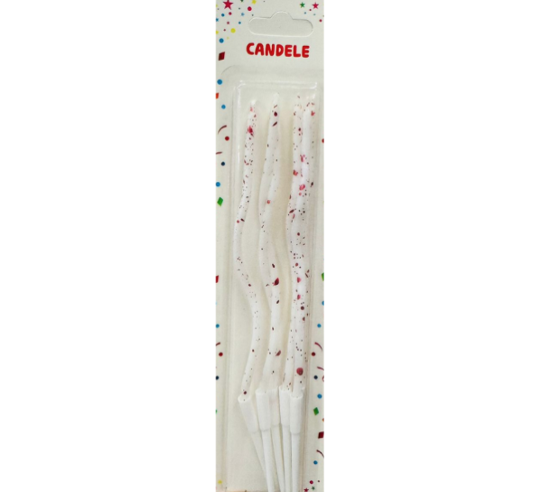 Set de 6 velas de cumple "Candele" - 1677-68
