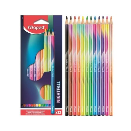 Maped Lapiz 12 unidades Nightfall