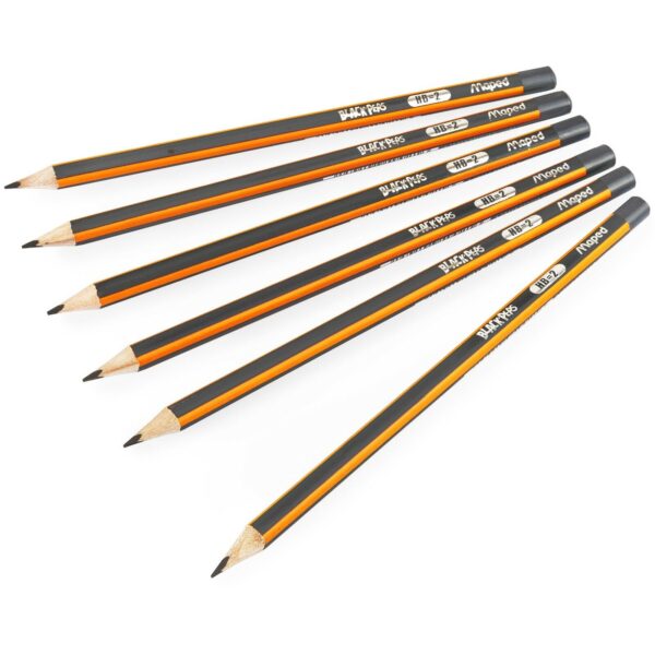 Maped Lapiz 6 unidades Black Peps - Imagen 2