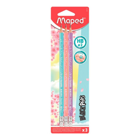 Maped Lapiz Pastel 3 unidades