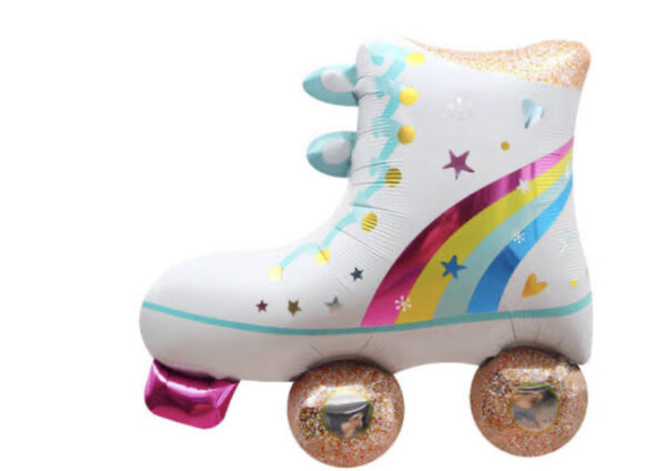 Globo metálico patineta "Roller" 60cm - 72149