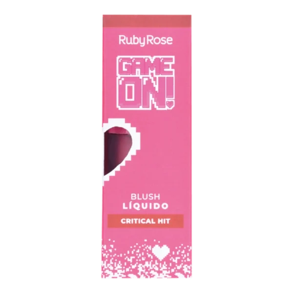 Ruby Rose Blush Líquido Critical Hit