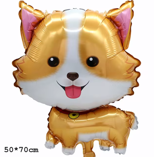 Globo "Perro" marrón 50x70cm - 963261