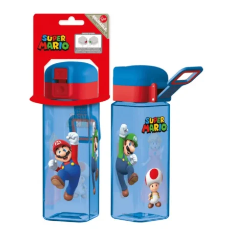 Super Mario botella safety lock 550ml