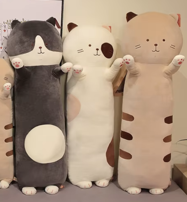 Gato peluche/almohada 110cm