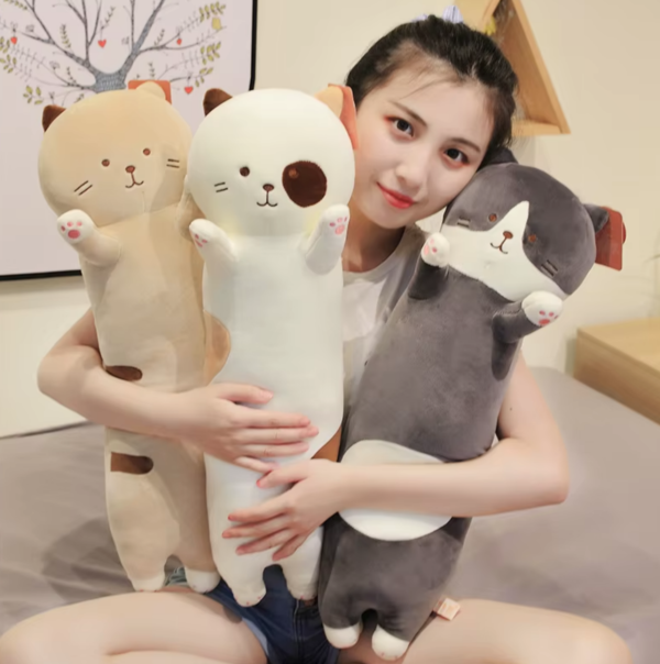 Gato peluche/almohada 50cm