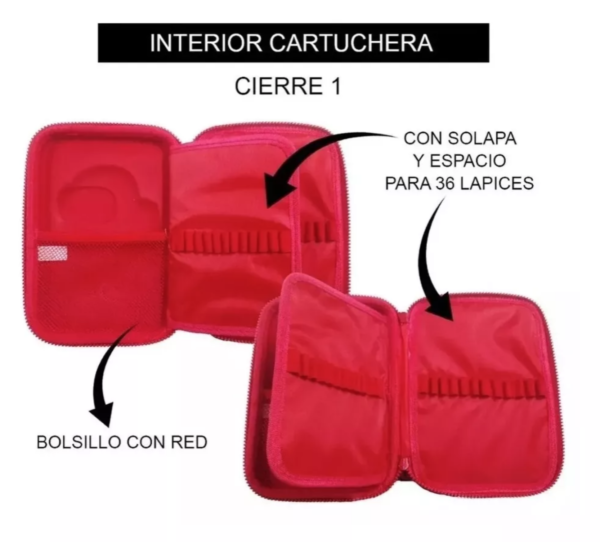Marvel cartuchera doble eva - Imagen 2