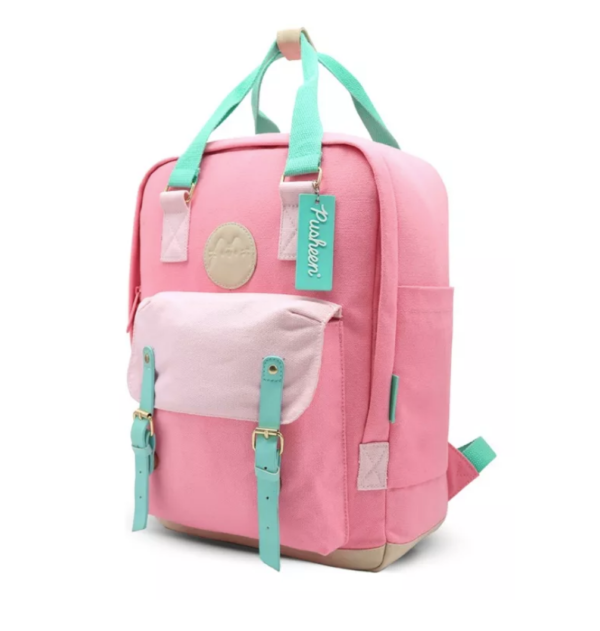 Pusheen mochila con detalles de gamuza - Imagen 2
