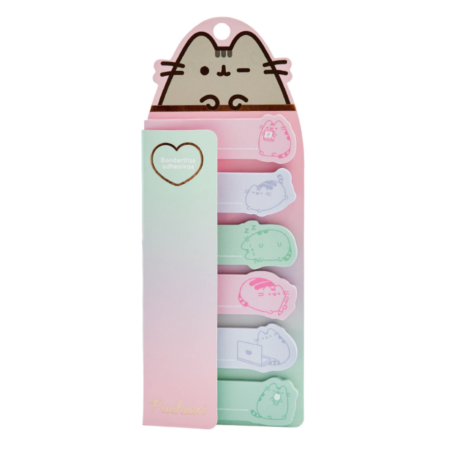Pusheen notas banderitas adhesivas