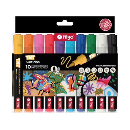 Filgo Marcador TNT 3.0 mm 10 unidades