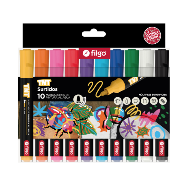 Filgo Marcador TNT 3.0 mm 10 unidades