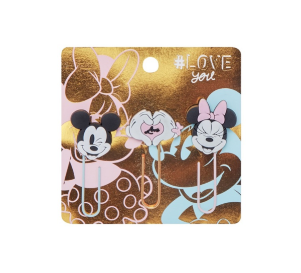Mickey & Minnie clips (3 unidades) de Disney