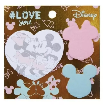 Mickey & Minnie notas adhesivas de Disney