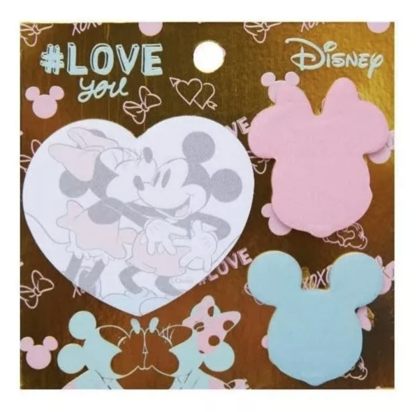 Mickey & Minnie notas adhesivas de Disney