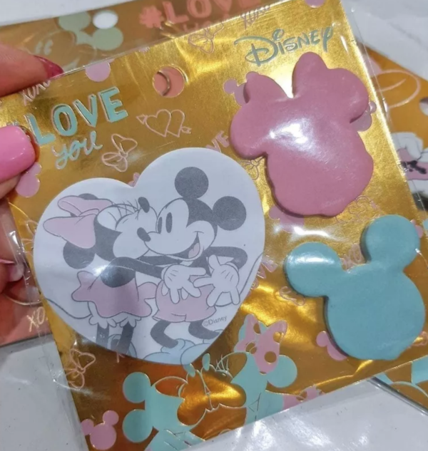 Mickey & Minnie notas adhesivas de Disney - Imagen 2