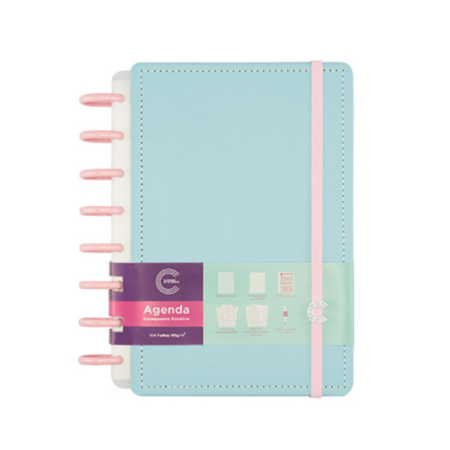 Cuaderno inteligente A5 AZUL PASTEL