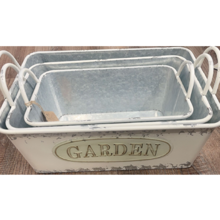 Set de 3 piezas de recipiente vintage - KF165060-69