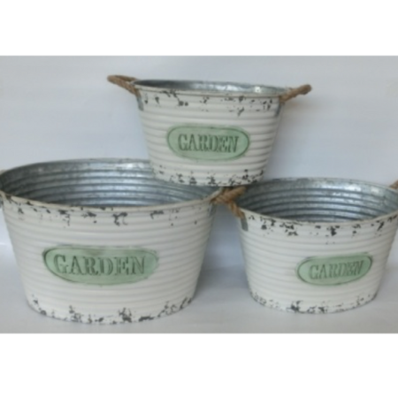 Set de 3 piezas de recipiente vintage - KF165387