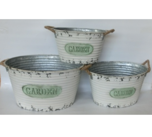 Set de 3 piezas de recipiente vintage - KF165387
