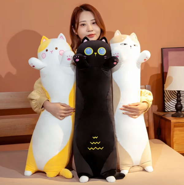 Gato peluche/almohada 70cm