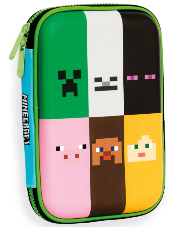 Minecraft cartuchera simple eva
