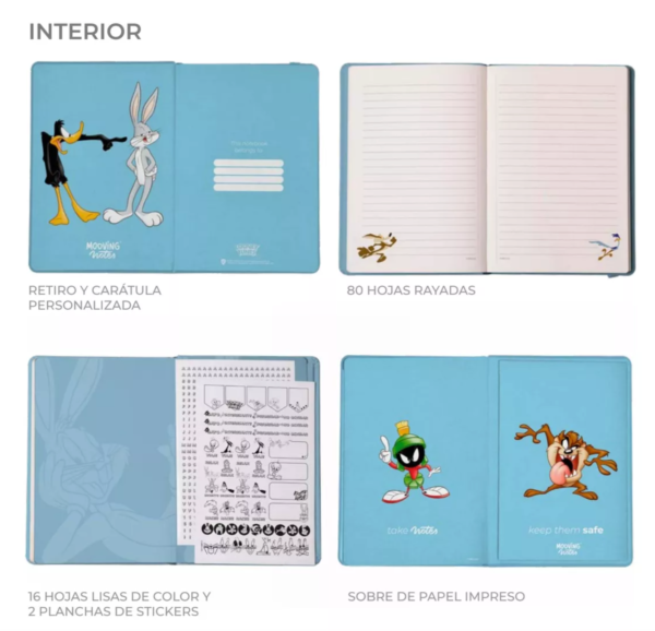Bugs Bunny cuaderno A5 - Imagen 2