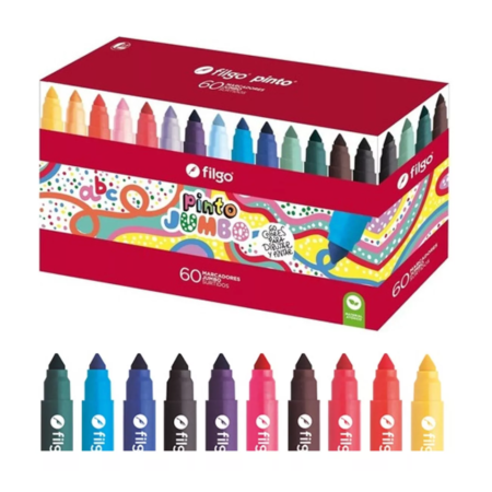Filgo Marcador Jumbo (60 unidades)