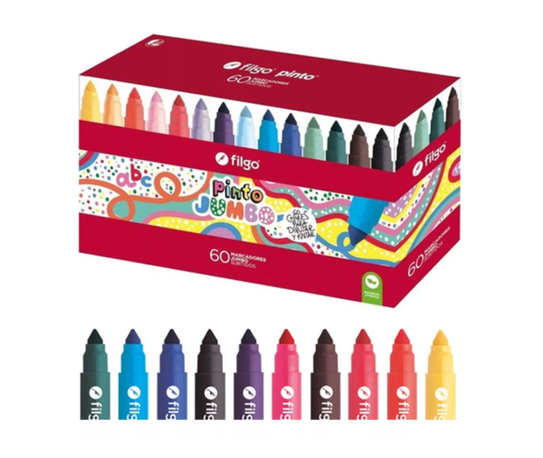 Filgo Marcador Jumbo (60 unidades)