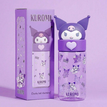 Kuromi sanrio termo botella de agua
