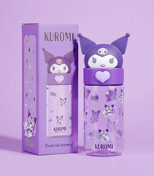 Kuromi sanrio termo botella de agua