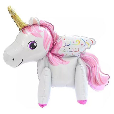 Globo "Unicornio" 3D blanco 60cm - 7255
