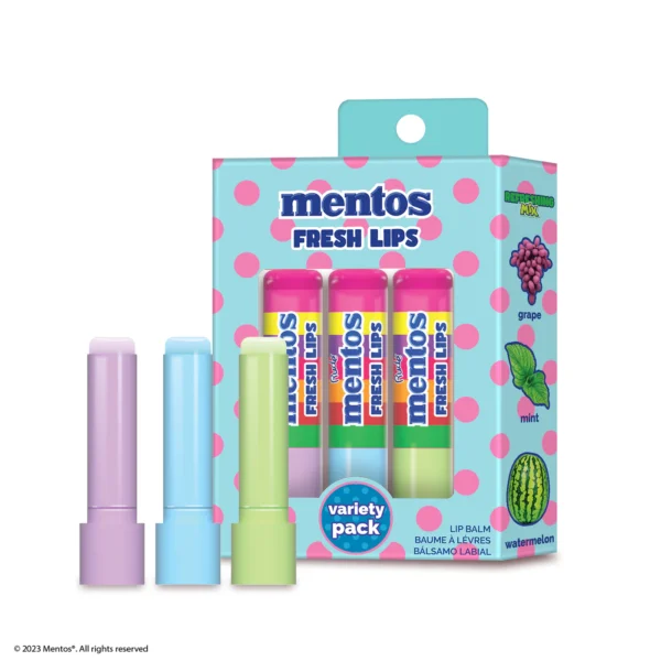 Mentos bálsamo labial kit de 3 unidades refreshing mix - Imagen 2
