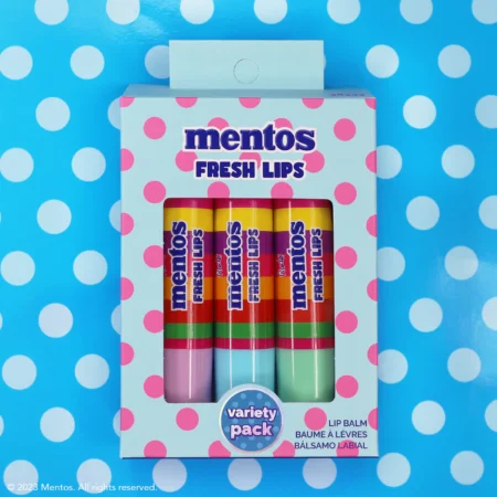 Mentos bálsamo labial kit de 3 unidades refreshing mix