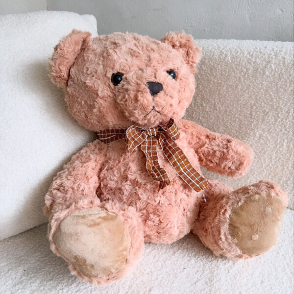 Oso peluche marrón claro