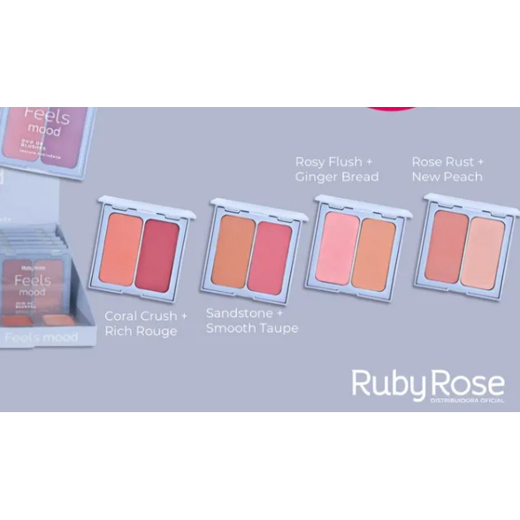 ruby Rose Mood Duo de Blushes