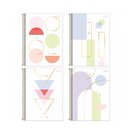 TILIBRA CUADERNO UNIVERSITARIO 80HOJAS ESPIRAL MIDTOWN RAYADO