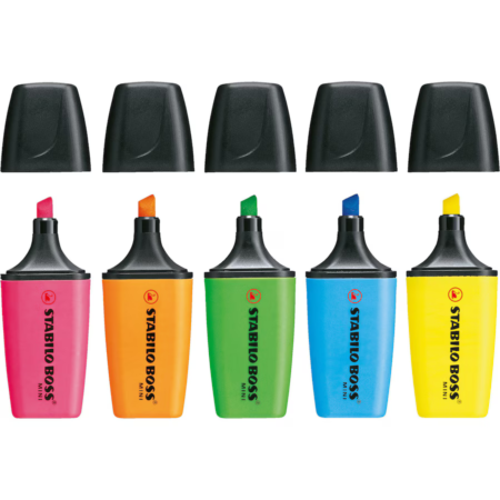 STABILO RESALTADOR BOSS MINI 3PC