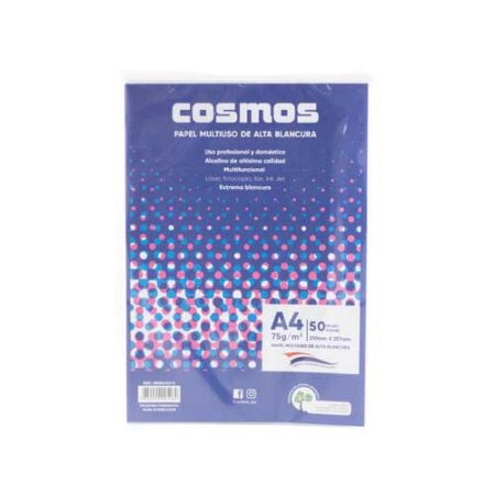COSMOS HOJAS A4 50 HOJAS