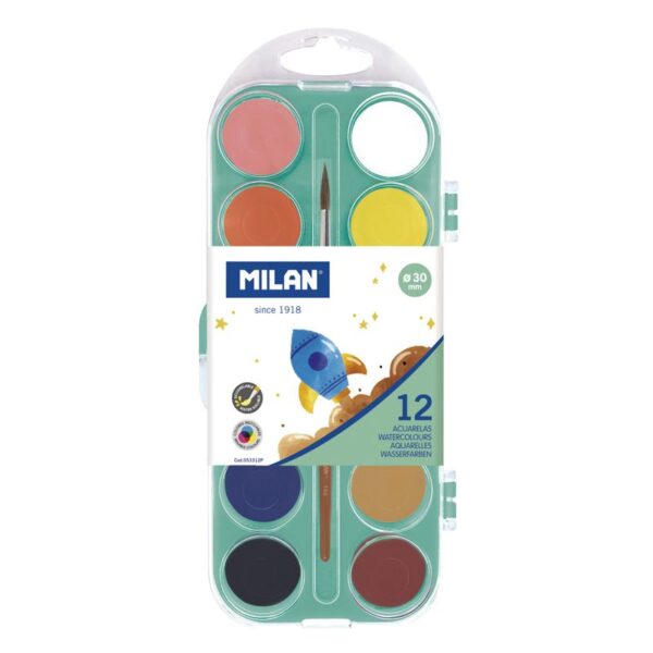 MILAN ACUARELA+PINCEL - Imagen 3