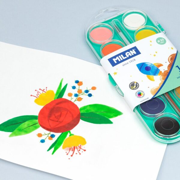 MILAN ACUARELA+PINCEL - Imagen 2