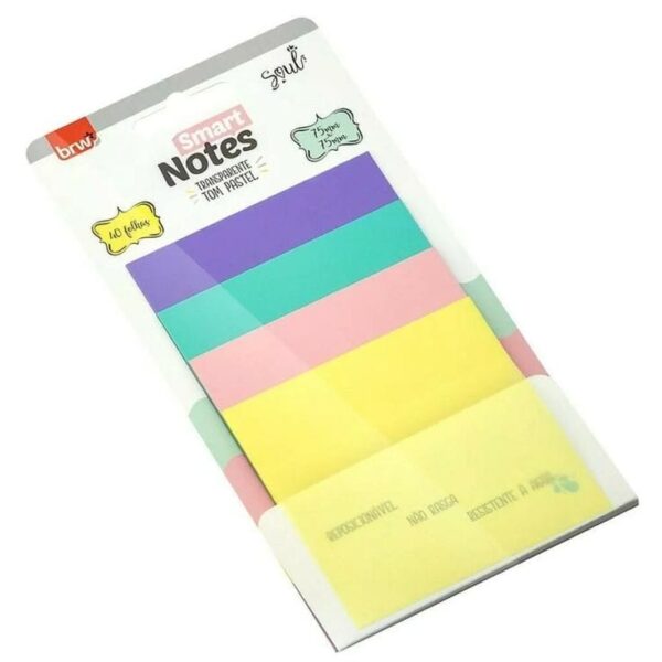 BRW NOTES PASTEL TRANSPARENTE - Imagen 5