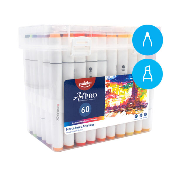 POINTER MARCADOR 60PC CAJA