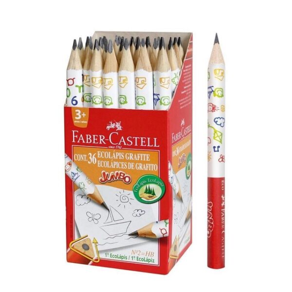 FABER LÁPIZ JUMBO 1PC - Imagen 2