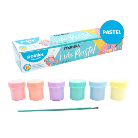 POINTER TEMPERA PASTEL 6U
