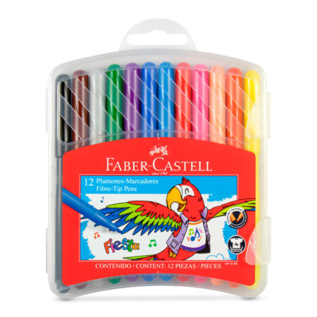FABER MARCADOR 12PC CAJA