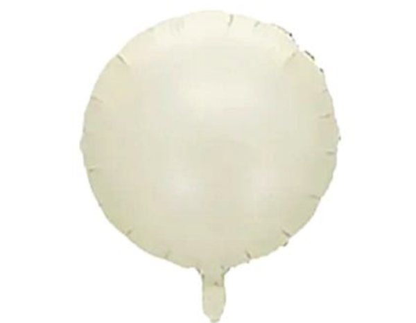 Globo  "Redondo" crema - 12346
