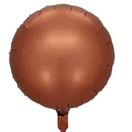 Globo  "Redondo" marrón - 12348