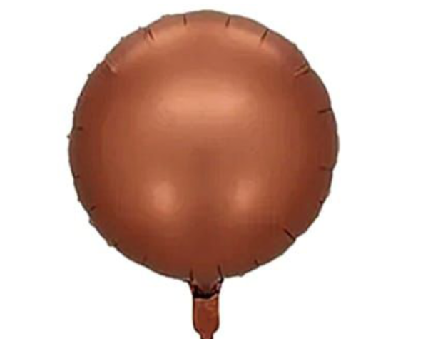 Globo  "Redondo" marrón - 12348