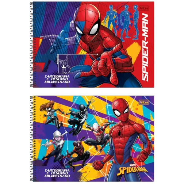 TILIBRA CUADERNO CARTOGRAFIA SPIDERMAN - Imagen 2