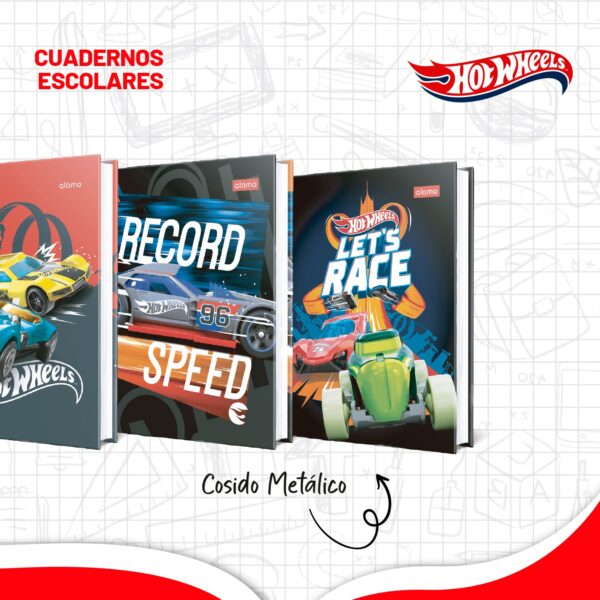 ALAMO HOT WHEEL 96H CUADERNO